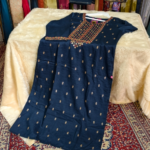 Designer Kurti Pant Dupatta Set - Image 2