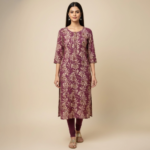 Floral Straight Kurti