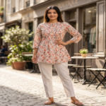 Elegant Designer Rayon Short Top