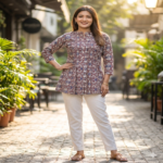 Elegant Designer Rayon Short Top