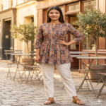 Elegant Designer Rayon Short Top