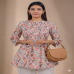 Elegant Designer Rayon Short Top - Image 2