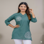 Elegant Designer Short Top - Image 3