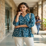Casual Printed Short Top
