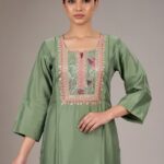 Designer Kurti Pant Dupatta Set