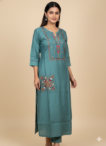 Minimal Design Straight Kurti