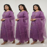 Stylish Kurti Pant Dupatta Set - Image 3