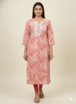 Floral Straight Kurti