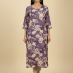Floral Straight Kurti