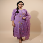Stylish Kurti Pant Dupatta Set - Image 4