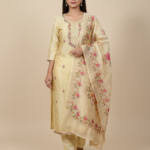 Designer Kurti Pant Dupatta Set