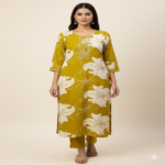 Floral Straight Kurti
