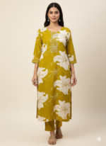 Floral Straight Kurti