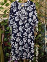 Floral Straight Kurti - Image 3