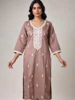 Designer Kurti Pant Dupatta Set