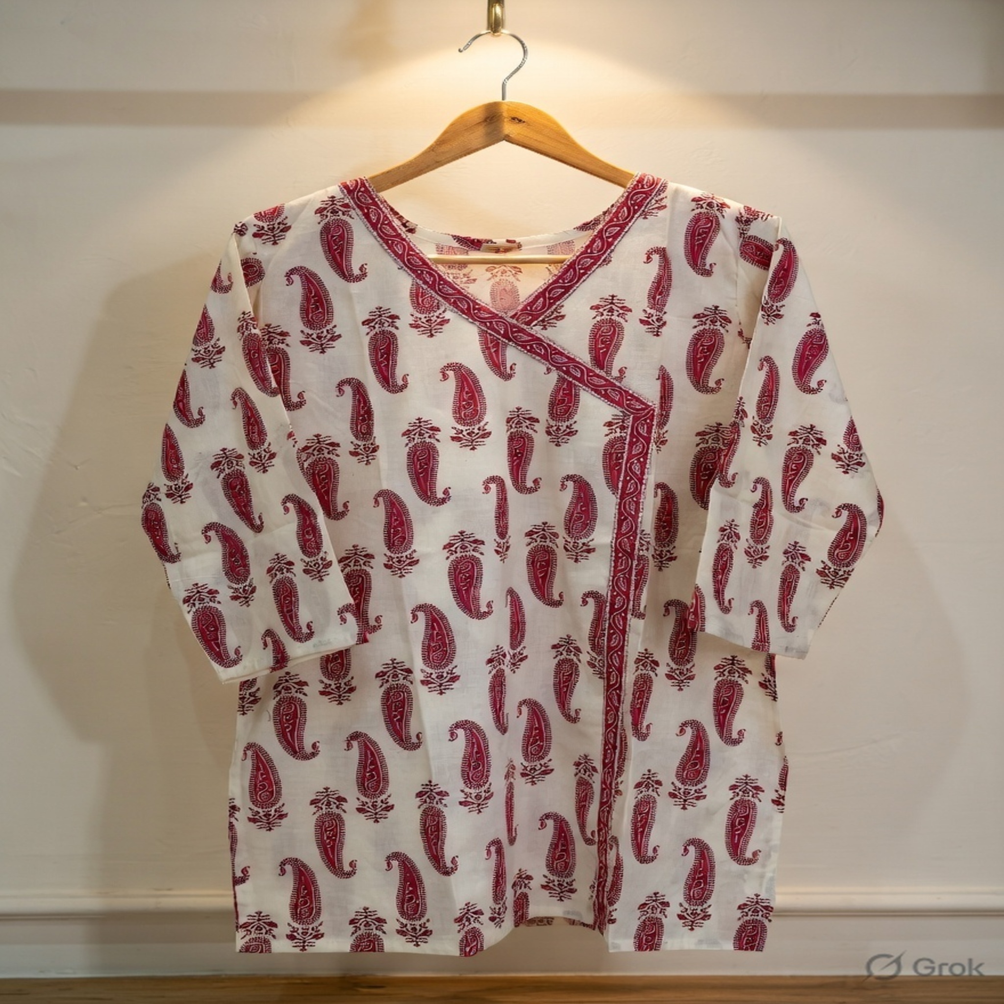 .trashed-1776280956-image-20 Printed Casual Short Top - Image 1